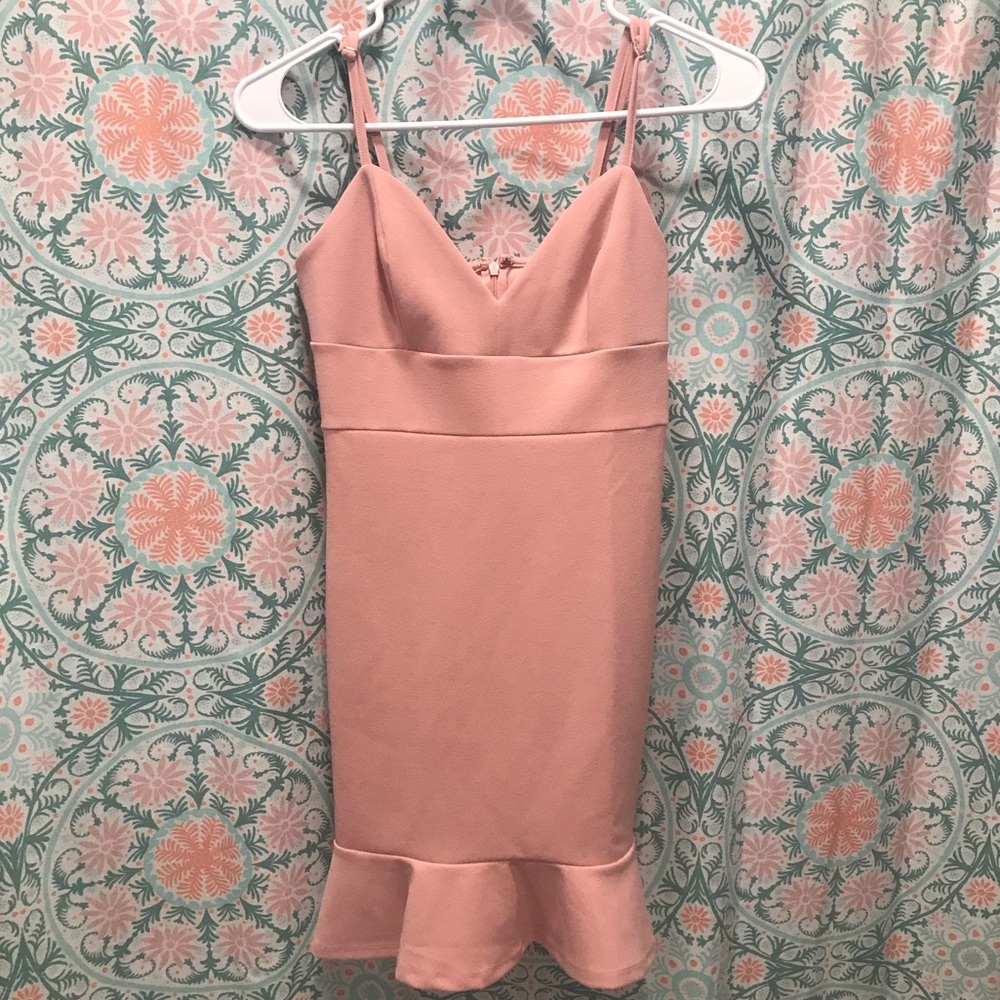 2/$10 NWT Bodycon Ruffle Dress